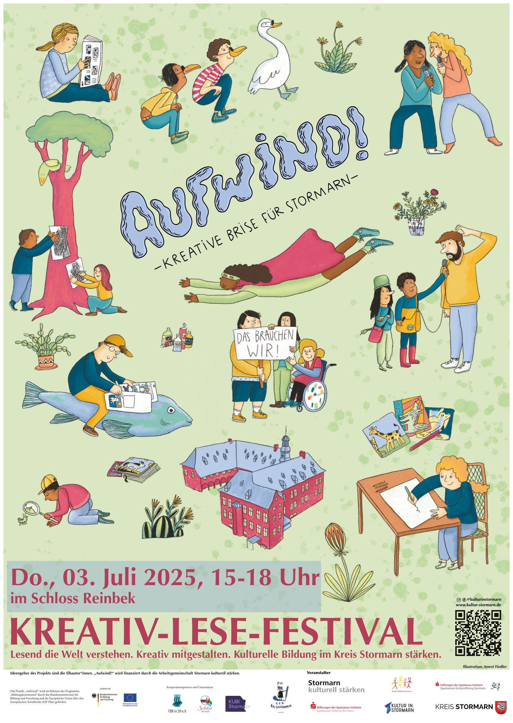 Plakat des Aufwind-Festivals am 3. Juli 25